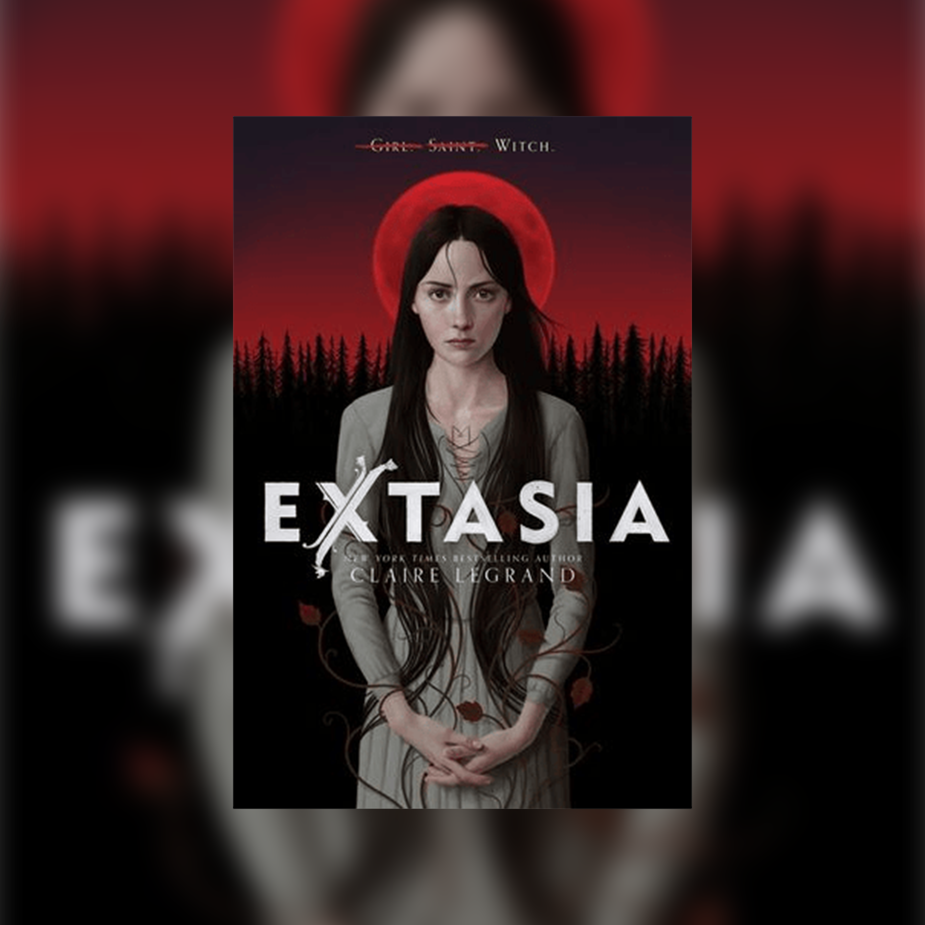 Book cover for Claire Legrand's Extasia