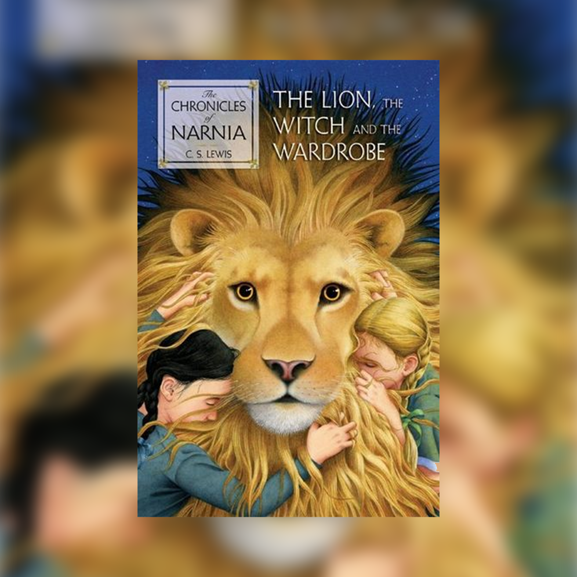 Book cover for C.S. Lewis' The Chronicals of Narnia: The Lion the Witch and the Wardrobe